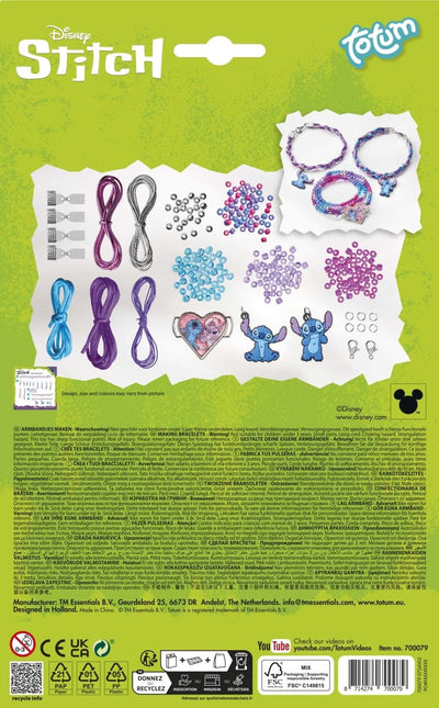 Stitch Knutselset Bedelarmbanden - Partywinkel - 8714274700079
