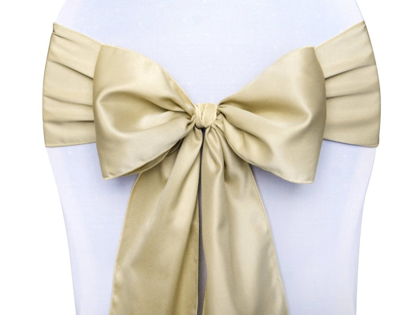 Stoelstrikken Goud 2,75m 10st van Partydeco koop je bij Partywinkel