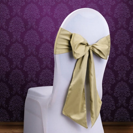 Stoelstrikken Goud 2,75m 10st van Partydeco koop je bij Partywinkel