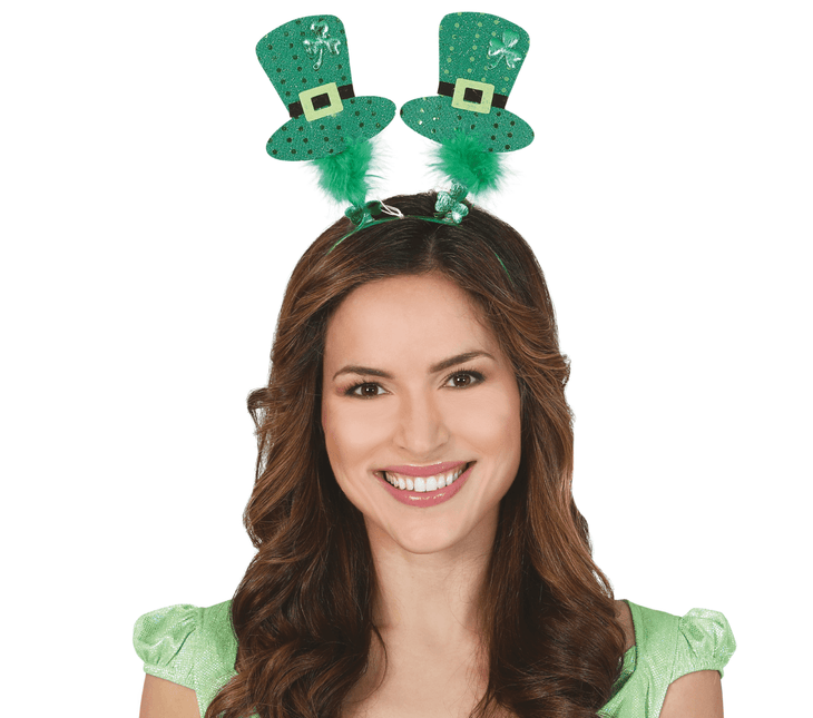 St.Patrick Haarband Groen van Fiestas Guirca koop je bij Partywinkel