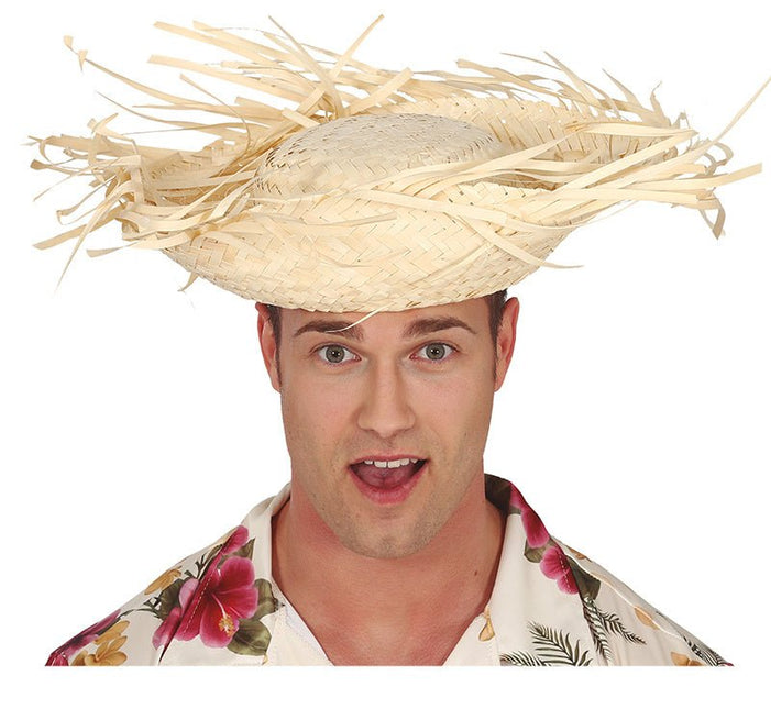 Strohoed Naturel van Fiestas Guirca koop je bij Partywinkel