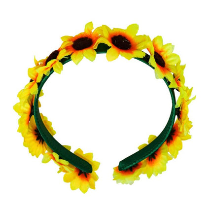Diadème tournesol