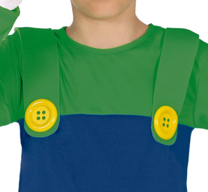 Super Mario Kostuum Jongen Luigi van Fiestas Guirca koop je bij Partywinkel