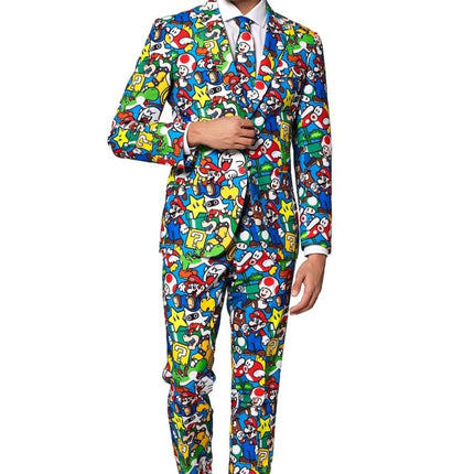 Super Mario Pak Heren OppoSuits van OppoSuits koop je bij Partywinkel