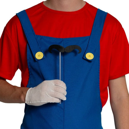 Super Mario Pak Rood Blauw Heren van PartyXclusive koop je bij Partywinkel