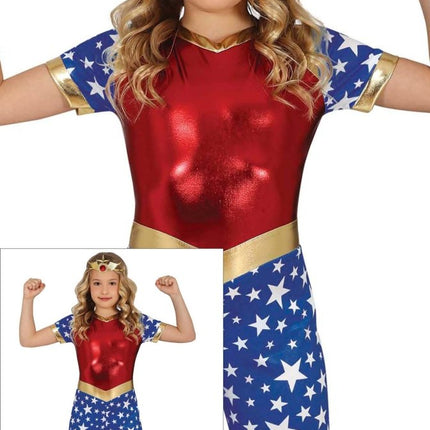 Super Woman Kostuum Meisje van Fiestas Guirca koop je bij Partywinkel