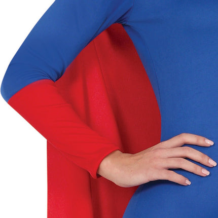 Supergirl Kostuum Blauw Dames van Fiestas Guirca koop je bij Partywinkel