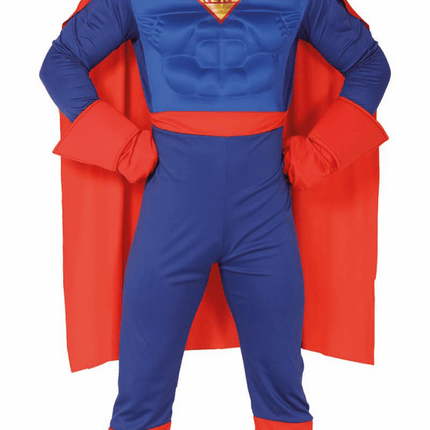 Superheld Kostuum Blauw Rood van Fiestas Guirca koop je bij Partywinkel