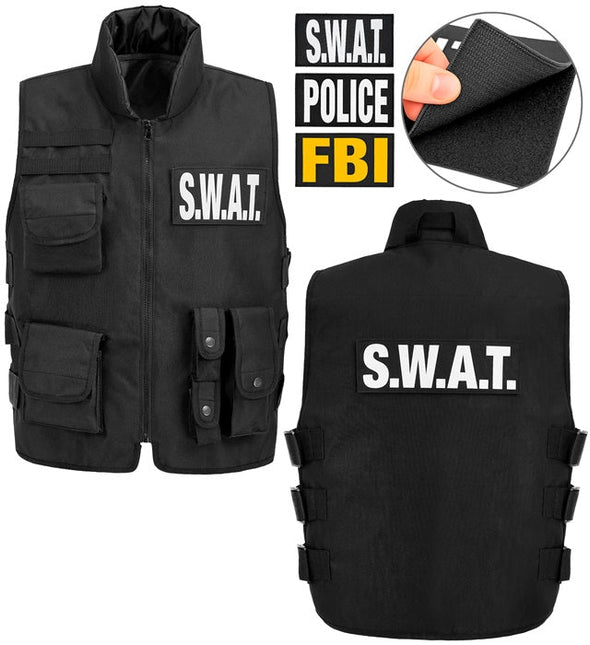 Swat vest fbi /politie van Widmann koop je bij Partywinkel