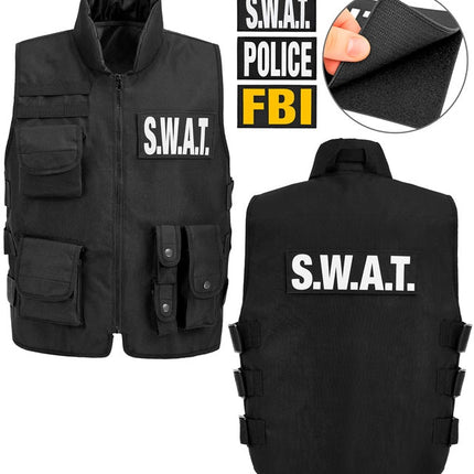 SWAT VEST FBI/POLITIE KIND van Widmann koop je bij Partywinkel