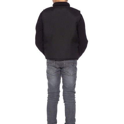 Swat Vest Zwart Jongen van Wilbers & Wilbers koop je bij Partywinkel