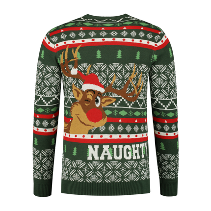 Pull Naughty or Nice Rudolph Men's