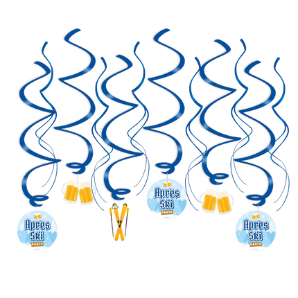 Décoration suspendue Oktoberfest 70cm 6pcs
