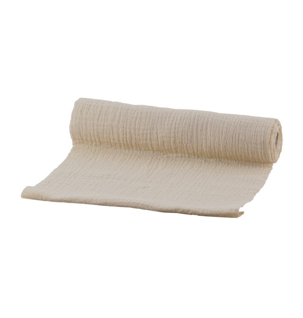 Chemin de table nude en coton 3m