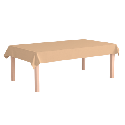 Nappe orange pastel 2.74m