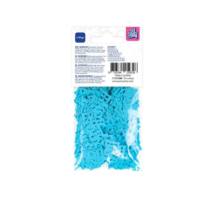 Confetti de table de naissance bleu clair 14gr