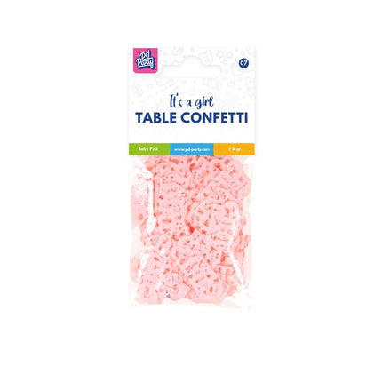 Confetti de table de naissance rose 14gr