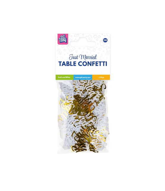 Confetti de table de mariage Or blanc 14gr