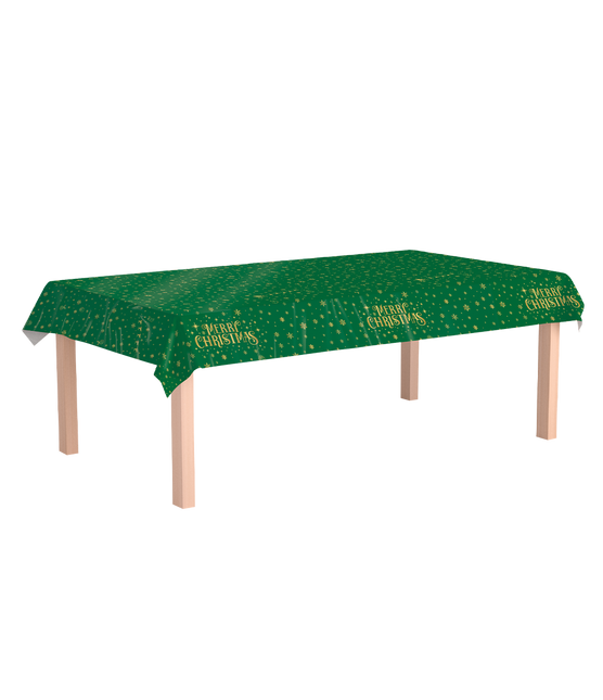Nappe - Joyeux Noël vert