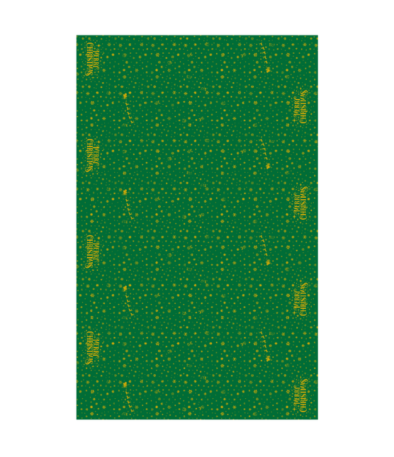 Nappe - Joyeux Noël vert