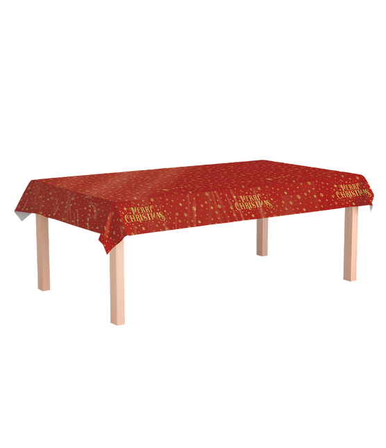 Nappe - Joyeux Noël rouge