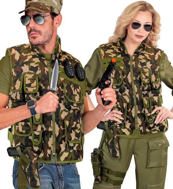 TACTISCH HOLSTER CAMOUFLAGE van Widmann koop je bij Partywinkel