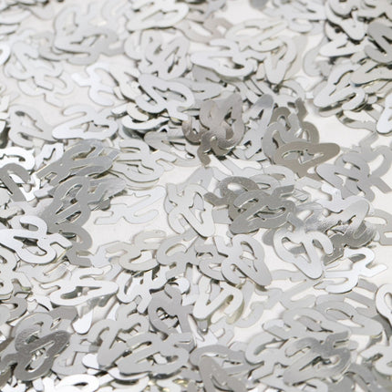 Tafelconfetti 25 Jaar Zilver van WeFiesta koop je bij Partywinkel