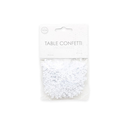 Tafelconfetti Sneeuwvlok van WeFiesta koop je bij Partywinkel