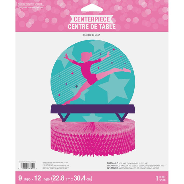 Tafeldecoratie Gymnastics 23cm van Creative Converting koop je bij Partywinkel
