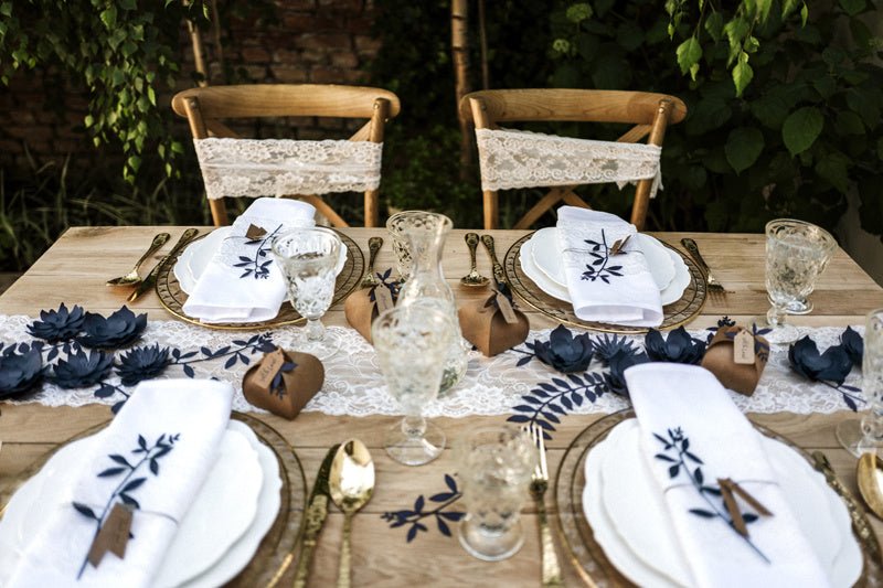 Tafelloper Kant 18cm 9m van Partydeco koop je bij Partywinkel