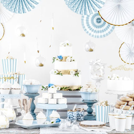 Tafelloper Kant Wit 45cm 9m van Partydeco koop je bij Partywinkel