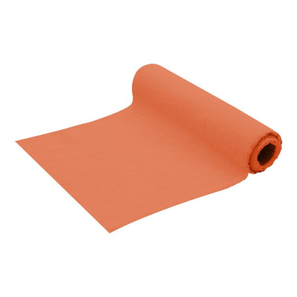 Chemin de table orange Coton 5m