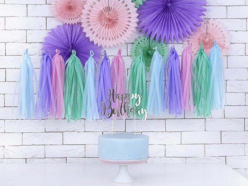 Tassel Slinger Gekleurd 2m van Partydeco koop je bij Partywinkel