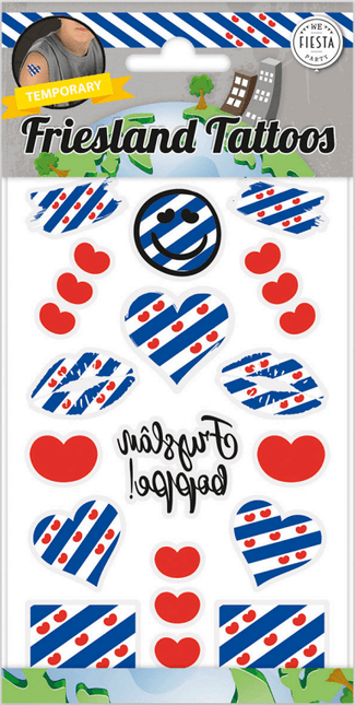 Tattoo Friesland van WeFiesta koop je bij Partywinkel