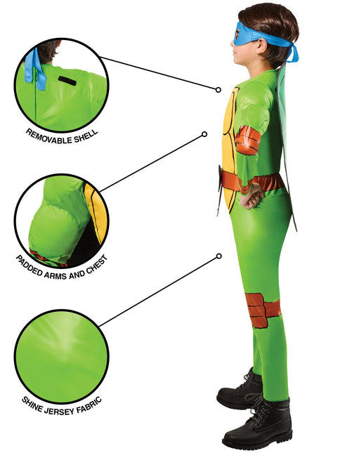 Costume TMNT 4-en-1 - Teenage Mutant Ninja Turtles