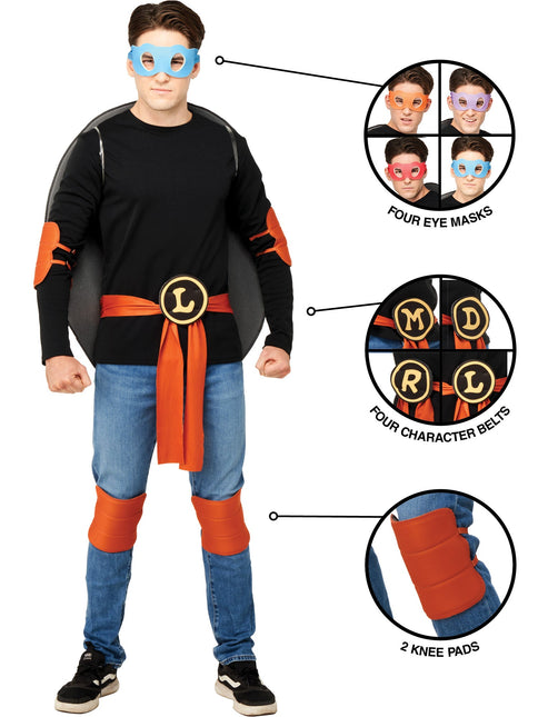 Ensemble de costumes de Tortue Ninja Mutante