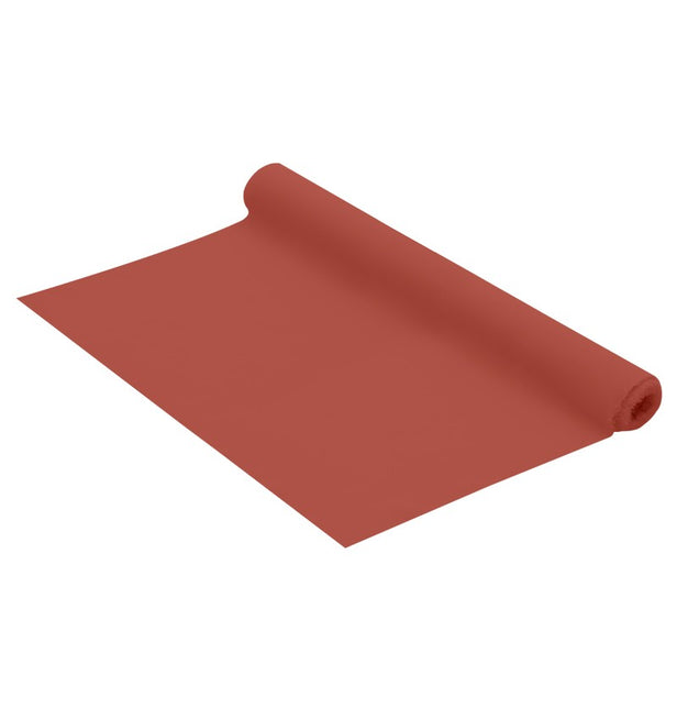 Chemin de table rouge 5m