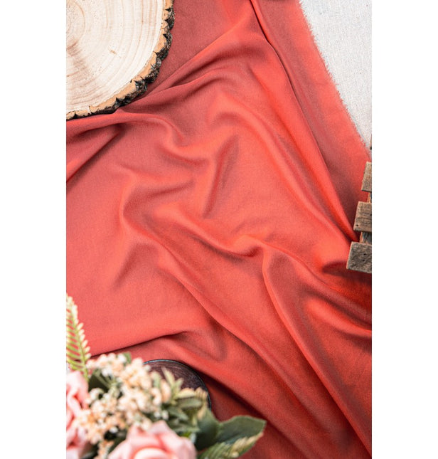 Chemin de table rouge 5m