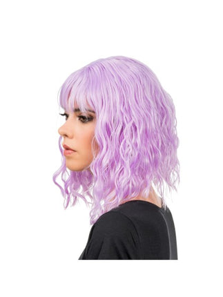 Perruque Tessa violette 35 cm