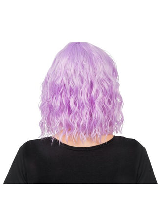 Perruque Tessa violette 35 cm