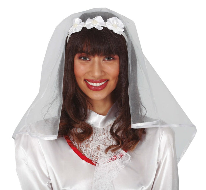 Tiara Bruidssluier van Fiestas Guirca koop je bij Partywinkel