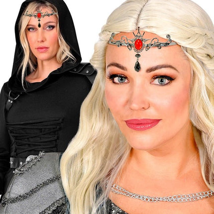 Tiara Gotisch Vampier van Widmann koop je bij Partywinkel