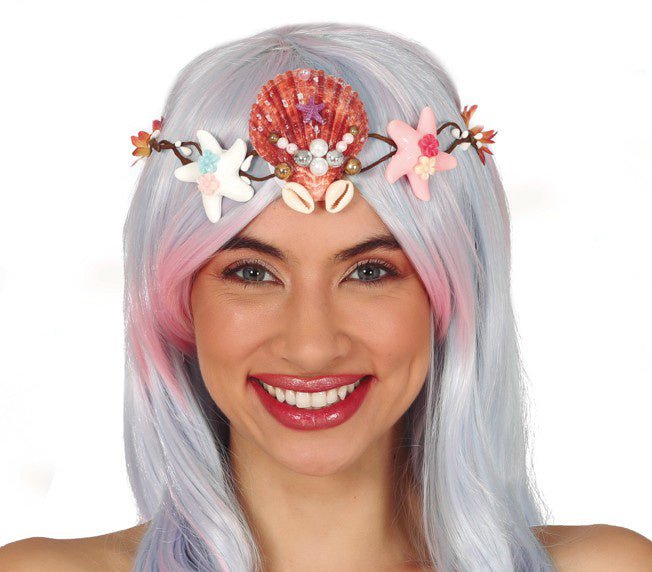 Tiara Schelp van Fiestas Guirca koop je bij Partywinkel