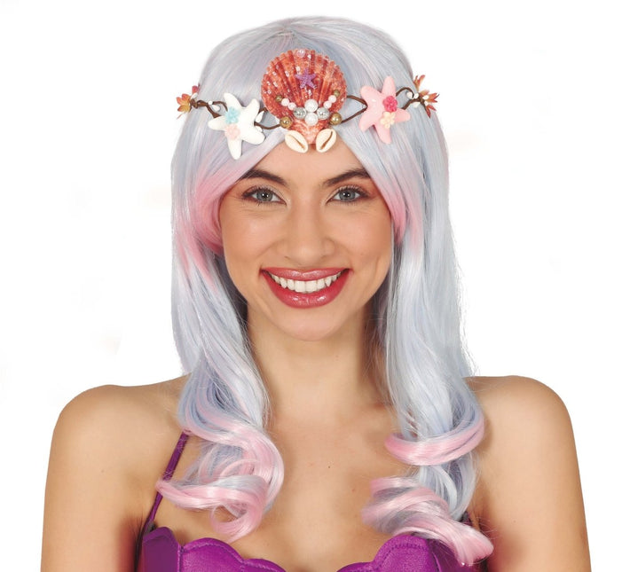 Tiara Schelp van Fiestas Guirca koop je bij Partywinkel