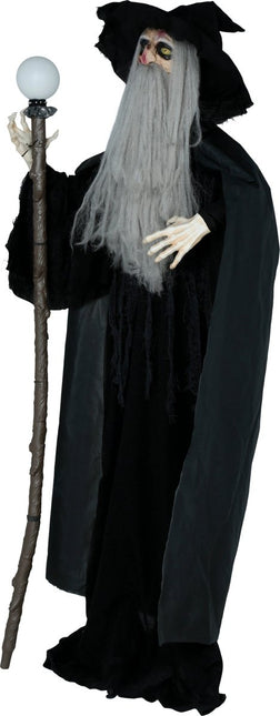 Tovenaar Pop Met Licht, Geluid En Beweging 1,9m van Fiestas Guirca koop je bij Partywinkel