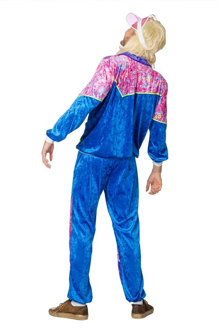 Trainingspak Jaren 80 Fluweel van Wilbers & Wilbers koop je bij Partywinkel