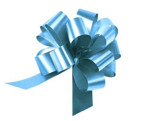 Trekstrik licht blauw groot (Ø150mm) van Haza Witbaard koop je bij Partywinkel