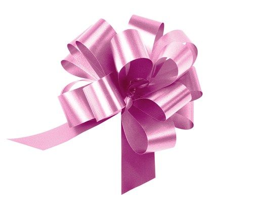 Tire-bouchon rose clair grand (Ø150mm)