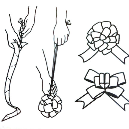 Tire-bouchon rose clair grand (Ø150mm)