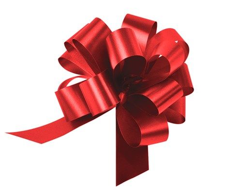 Tire sur le nœud rouge grand (Ø150mm)